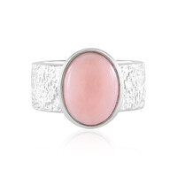 Pink Opal Silver Ring (de Melo)