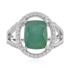 Grandidierite Silver Ring