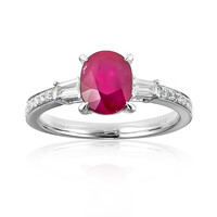 18K AAA Mozambique Ruby Gold Ring (CIRARI)