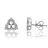 14K SI1 (H) Diamond Gold Earrings (CIRARI)