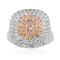 18K I1 Pink Diamond Gold Ring (CIRARI)