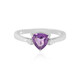 Siberian Amethyst Silver Ring