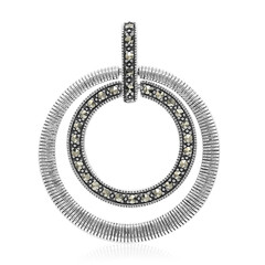 Marcasite Silver Pendant