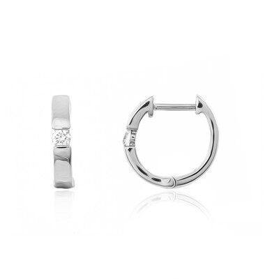Flawless (F) Diamond Platinium Earrings (LUCENT DIAMONDS)