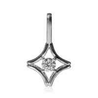 18K VS1 (D) Diamond Gold Pendant (adamantes [!])