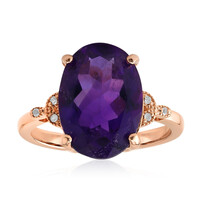 Moroccan Amethyst Silver Ring