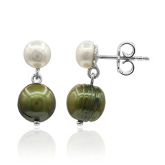 Freshwater pearl Silver Earrings (TPC)