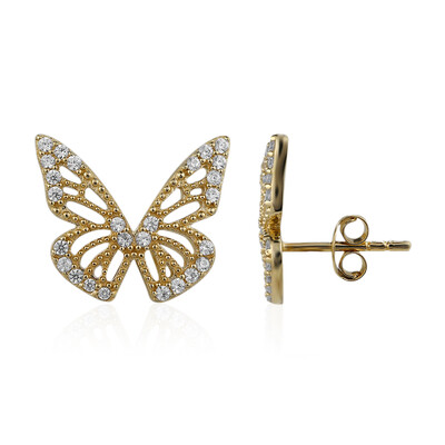 Zircon Silver Earrings