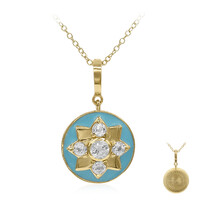 Zircon Silver Necklace