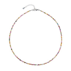 Tourmaline Silver Necklace