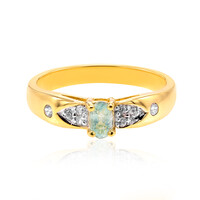 Brazilian Paraiba Tourmaline Silver Ring