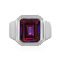 Purple Mystic Topaz Silver Ring