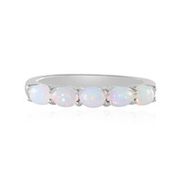 Welo Opal Silver Ring