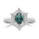 Brazilian Alexandrite Platinum Ring (CIRARI)