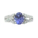 18K AAA Tanzanite Gold Ring (CIRARI)