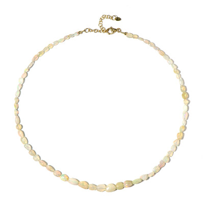 Welo Opal Silver Necklace