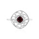 9K Raspberry Rhodolite Gold Ring (Ornaments by de Melo)