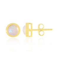Welo Opal Silver Earrings