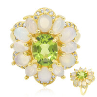 Peridot Silver Ring