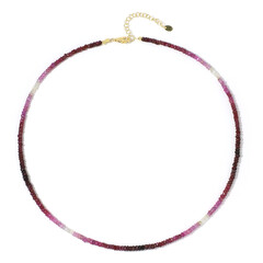 Ruby Silver Necklace