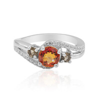Twilight Quartz Silver Ring