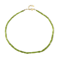 Peridot Silver Necklace