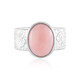 Pink Opal Silver Ring (de Melo)
