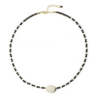 Lemon Chrysoprase Silver Necklace