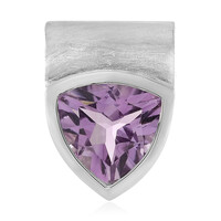 Rose de France Amethyst Silver Pendant