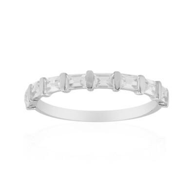 Zircon Silver Ring
