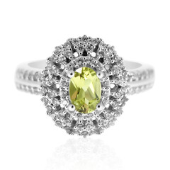 Mali Garnet Silver Ring