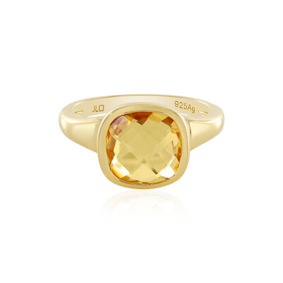 Citrine Silver Ring