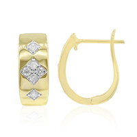 9K SI2 (G) Diamond Gold Earrings