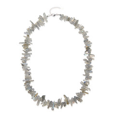 Labradorite Silver Necklace