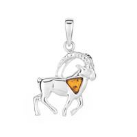 Baltic Amber Silver Pendant