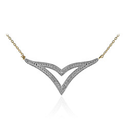 I3 (I) Diamond Silver Necklace