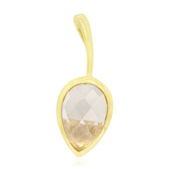 Rose Quartz Silver Pendant