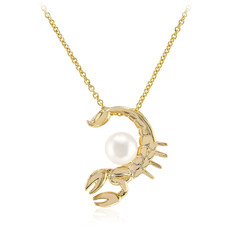 White Freshwater Pearl Silver Necklace