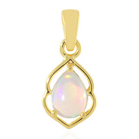 Welo Opal Silver Pendant