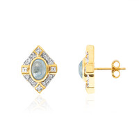 Ofiki Aquamarine Silver Earrings