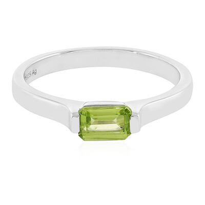 Peridot Silver Ring