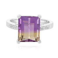 Ametrine Silver Ring