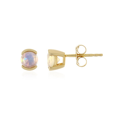 Welo Opal Silver Earrings