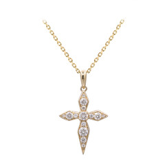 14K I1 (H) Diamond Gold Necklace (CIRARI)