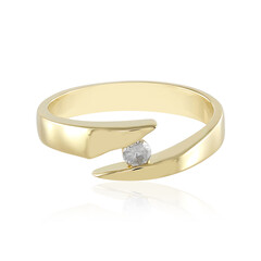 9K I2 (H) Diamond Gold Ring (de Melo)