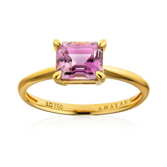 18K Pink Diaspore Gold Ring (AMAYANI)
