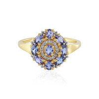 Tanzanite Silver Ring