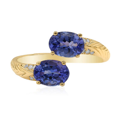 14K AAA Tanzanite Gold Ring (CIRARI)