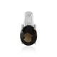 Smoky Quartz Silver Pendant