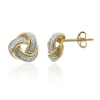 I3 (I) Diamond Silver Earrings